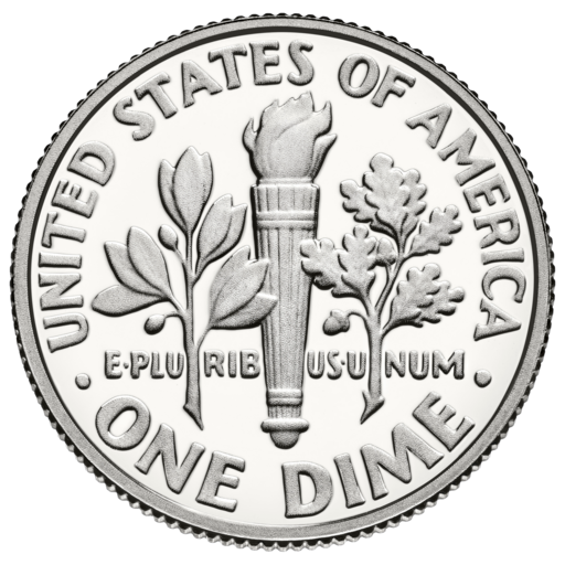 Dime back