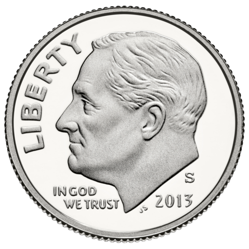 Dime front