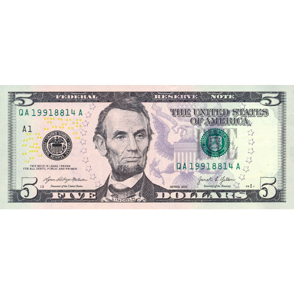 $5 bill