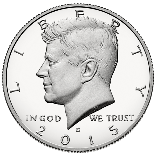 Half dollar front