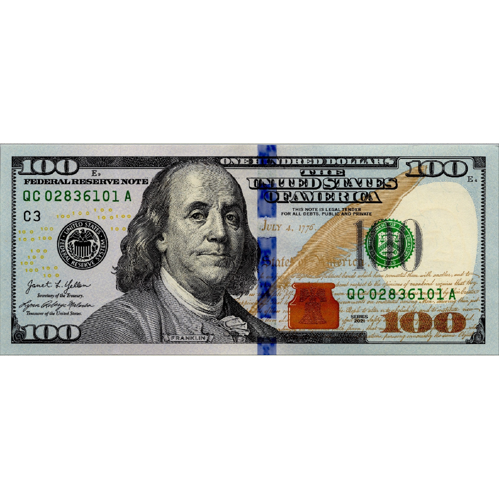 $100 bill