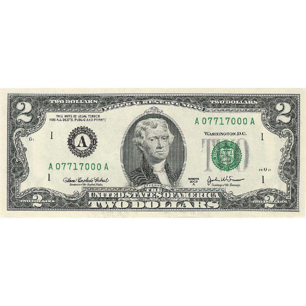 $2 bill
