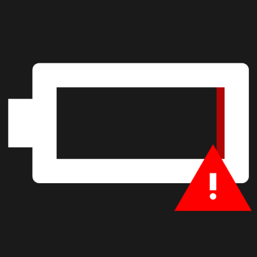 battery warning triangle location