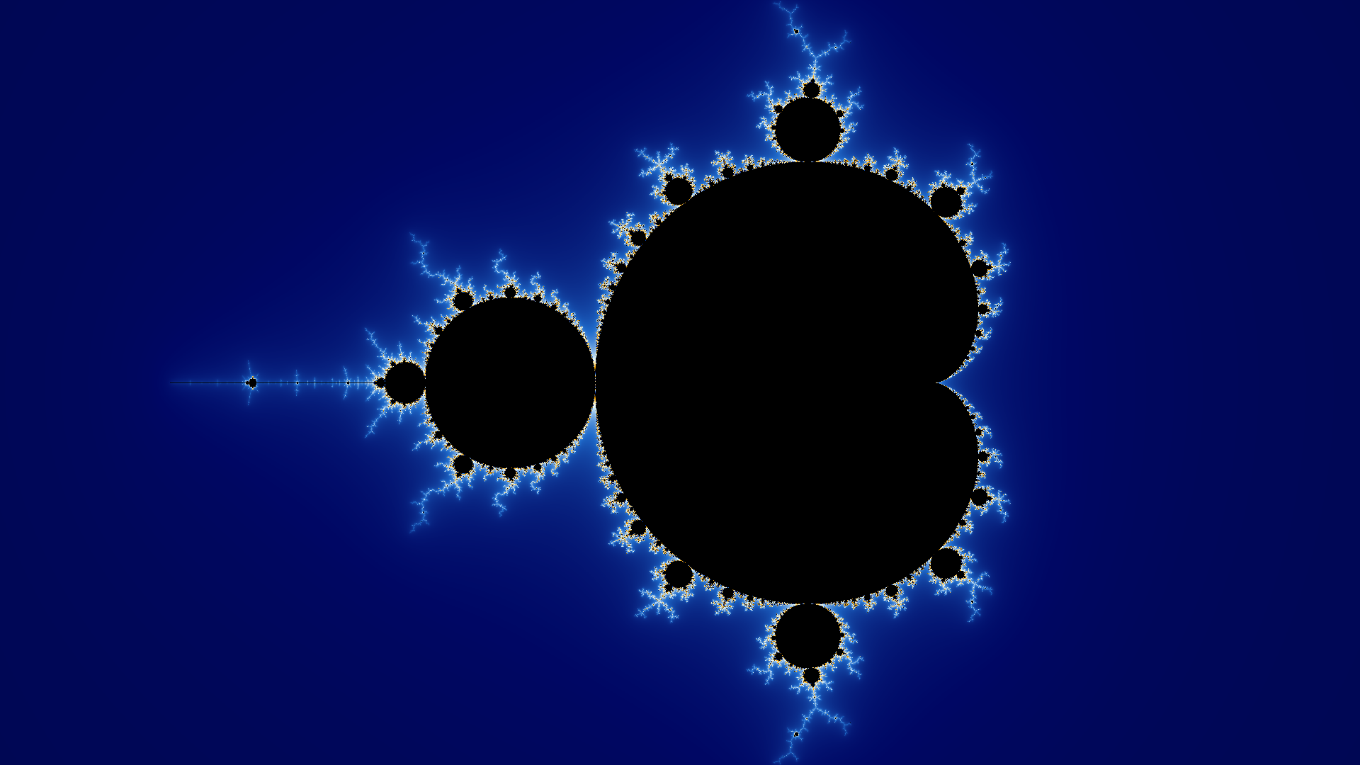 render of entire Mandelbrot set