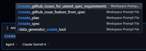 Run a custom prompt file in Visual Studio Code