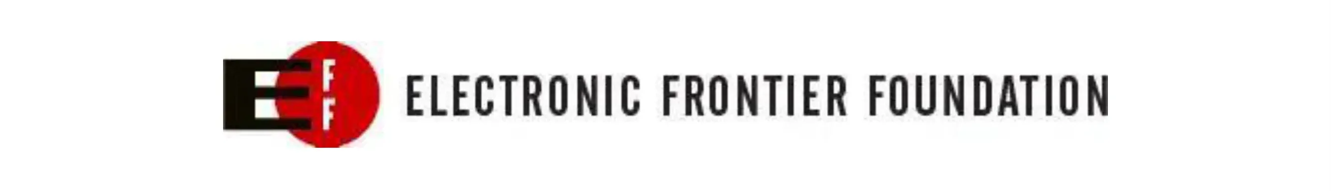Logo of the Electronic Frontier Foundation