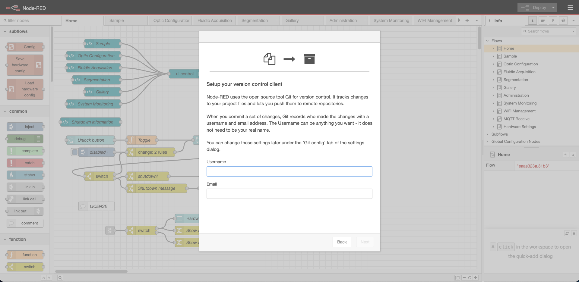 Setup Version Control Client