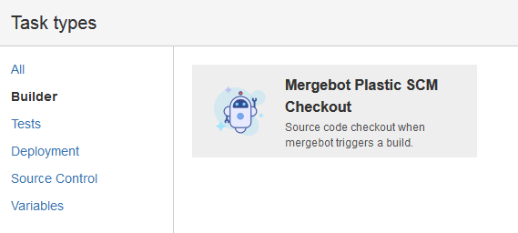 Create the Mergebot Plastic SCM Checkout step