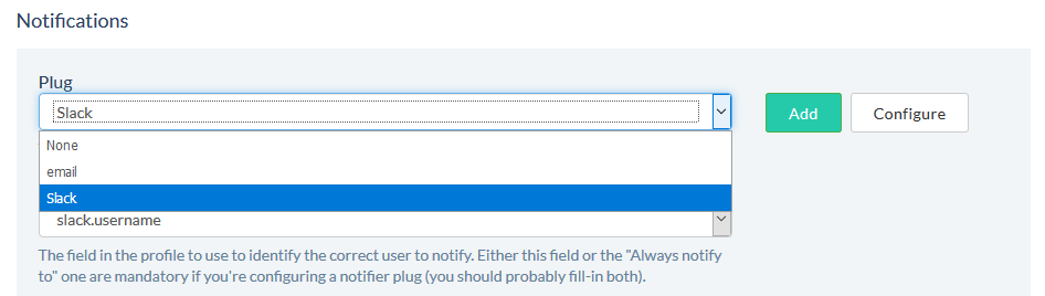 Issue Tracker plug select