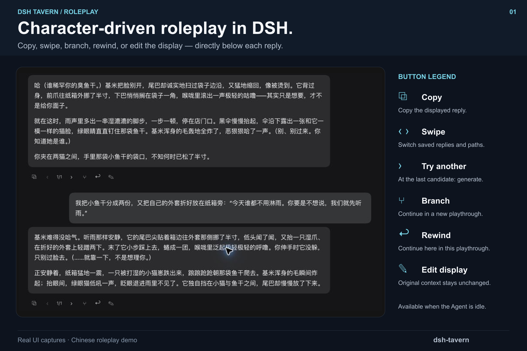 Character-driven roleplay