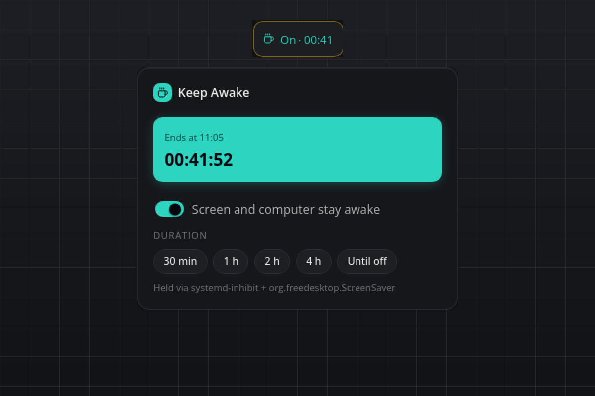 Keep Awake, screenshot 1