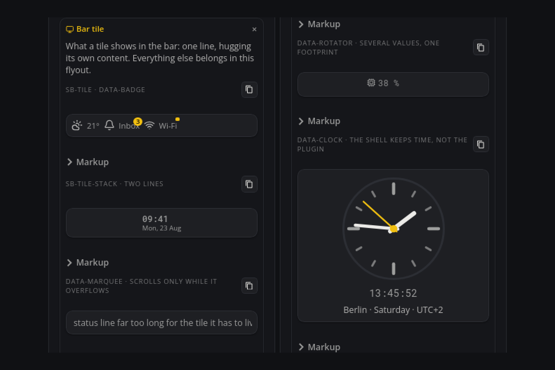 smabar Dev Kit, screenshot 2