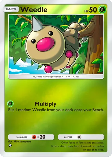 Weedle — TCGポケット | PokemonLore