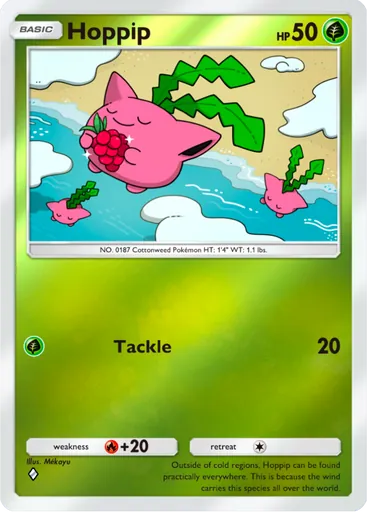Hoppip — TCGポケット | PokemonLore