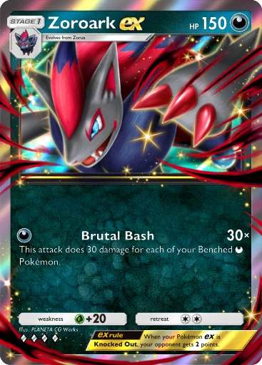 Zoroark ex — TCG Pocket | PokemonLore