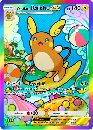 Alolan Raichu ex