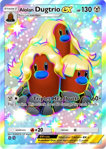 Alolan Dugtrio ex