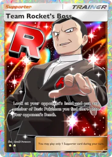Team Rocket's Boss