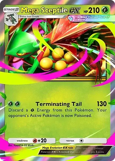 Mega Sceptile ex