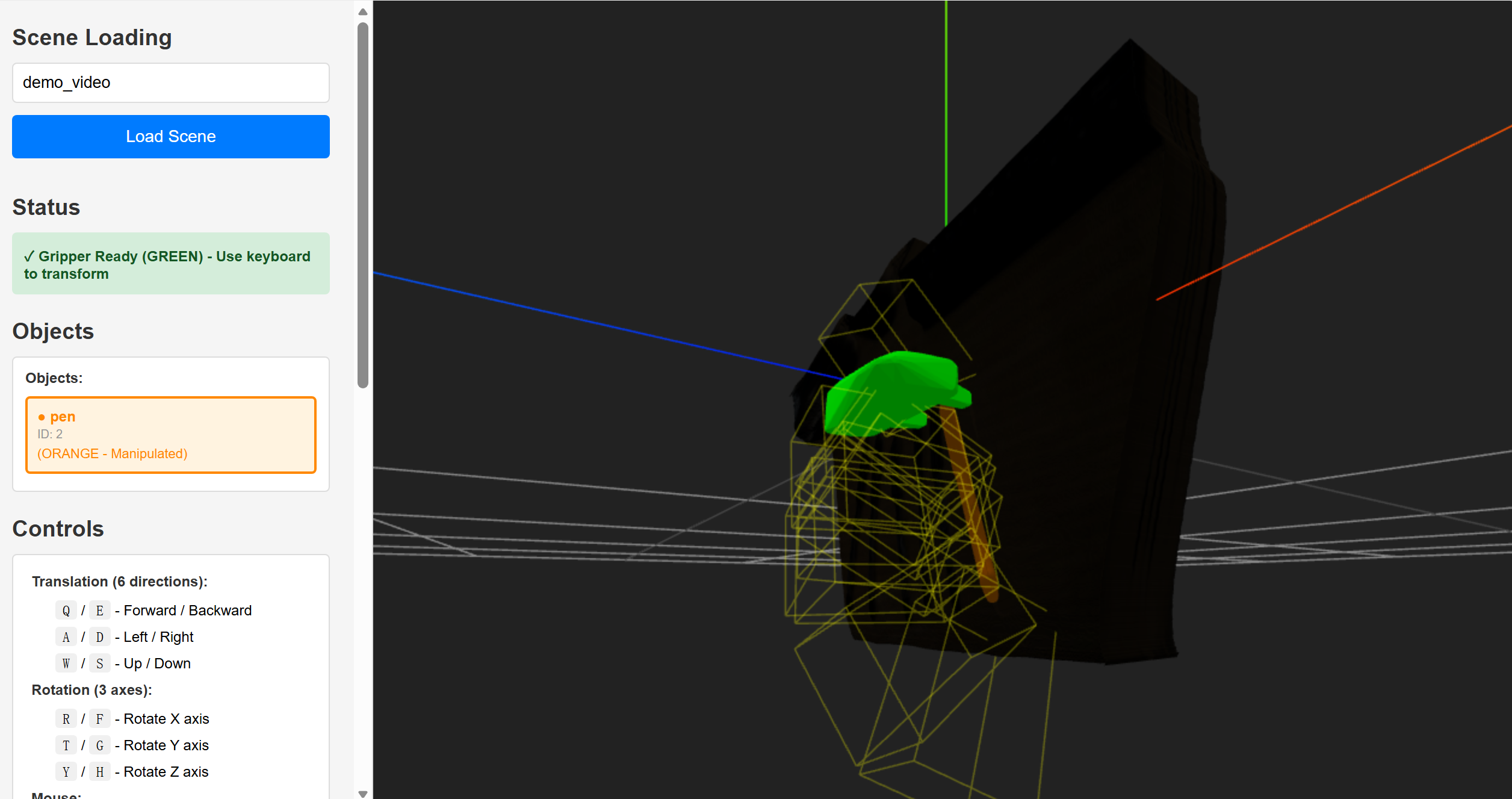 Grasp Annotation UI