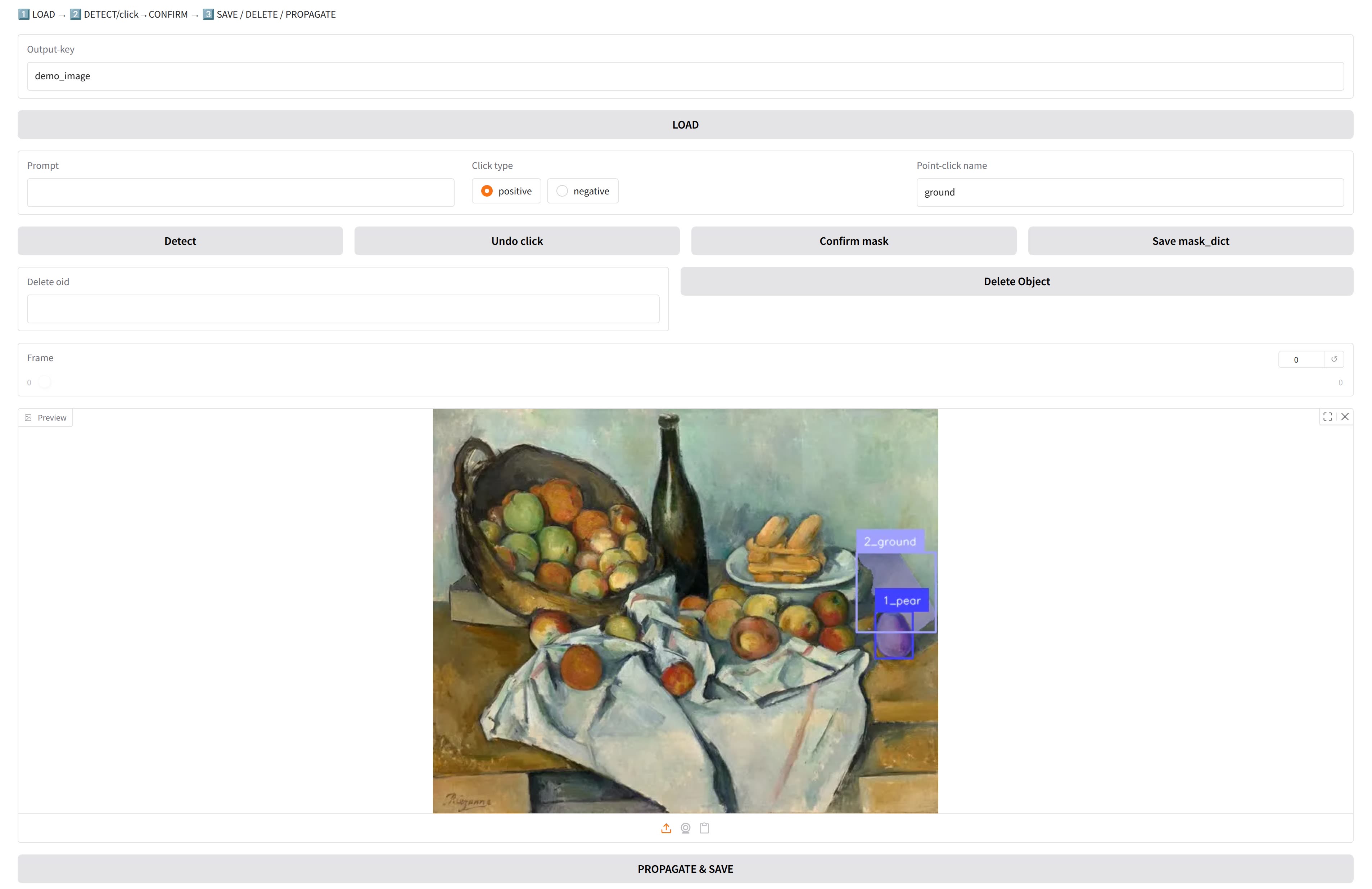 Segmentation UI