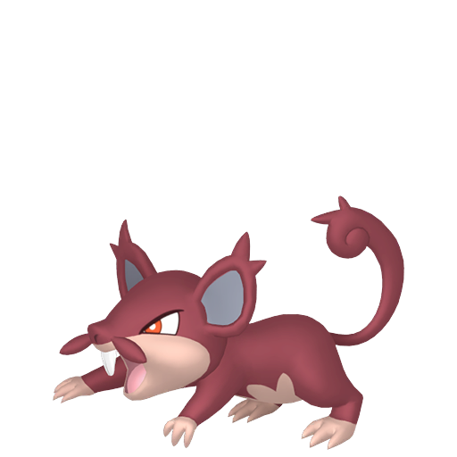 Rattata de Alola Shiny