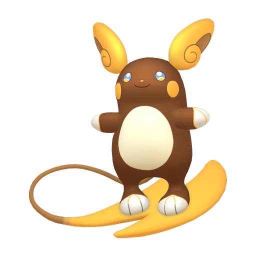 Raichu de Alola Shiny