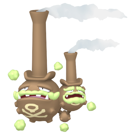 Weezing de Galar Shiny