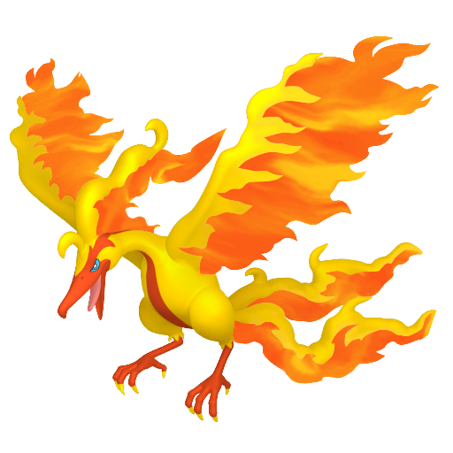 Moltres de Galar Shiny