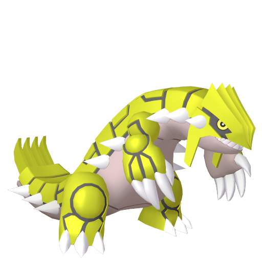Groudon Shiny