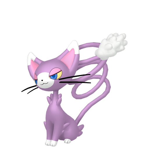Glameow Shiny