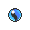 The sprite for Charizardite X