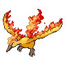 front view of Moltres