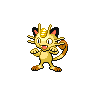 Sprite of Pokemon Meowth