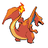 front view of Charizard
