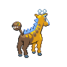 Girafarig back_shiny