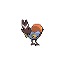 fletchling Back Shiny