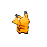 Pikachu back_shiny_female