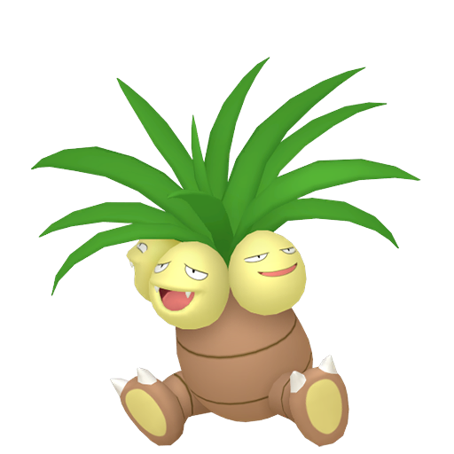 Pokémon Photos & Images - #103 - Exeggutor ♢ Altura: 2.0 m ♢ Peso: 120.0 kg  ♢ Sexo: 50% Masculino / 50% Feminino ♢ Tipo: Planta / Psíquico ♢  Classificação: Coco ♢