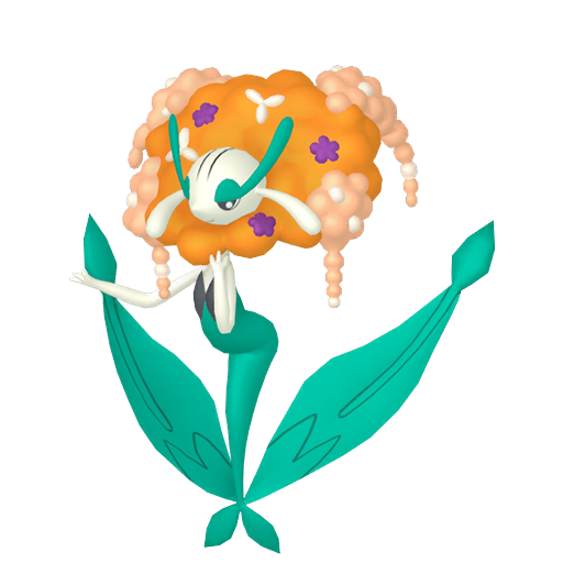 Florges — Orange Flower Form
