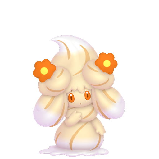 Alcremie — Caramel Flower Swirl Form
