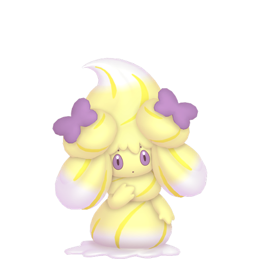 Alcremie — Lemon Ribbon Form