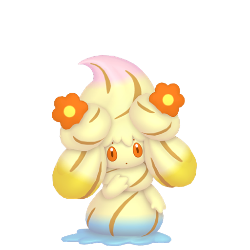 Alcremie — Rainbow Flower Swirl Form
