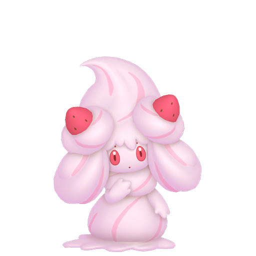 Alcremie — Ruby Strawberry Form