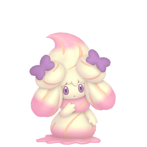 Alcremie — Ruby Ribbon Swirl Form