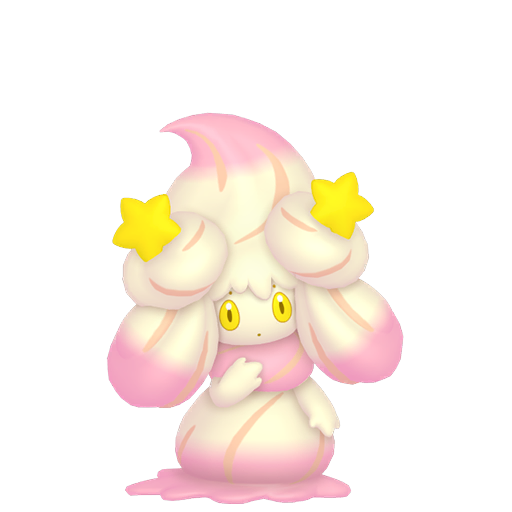 Alcremie — Ruby Star Swirl Form