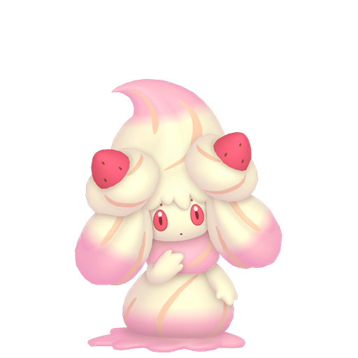Alcremie — Ruby Strawberry Swirl Form
