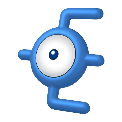 Shiny Unown — E Form