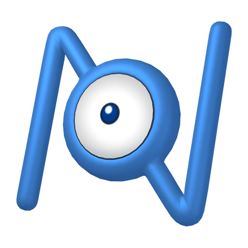 Shiny Unown — N Form