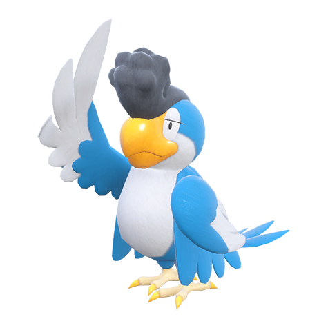 squawkabilly blue-plumage